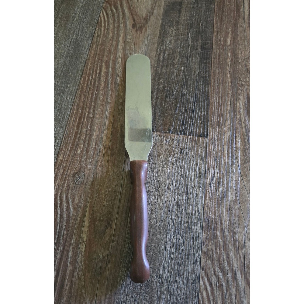 Cutco Spatula Spreader 28 Brown Classic Handle 12" Stainless Steel USA Made